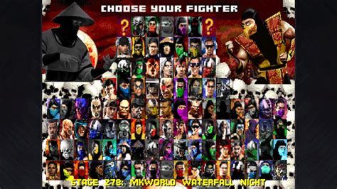 mortal kombat project characters download.